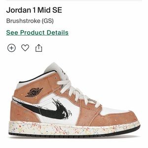 Jordan 1 MID SE ‘Brushstroke’